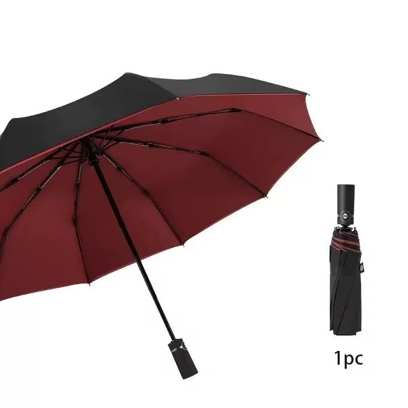 Ten Bone Enlarged Umbrella, Large Folding Sturdy Umbrella, Women's Dual-purpose Sun Protection and Sunshade Umbrella, Sun Umbrel