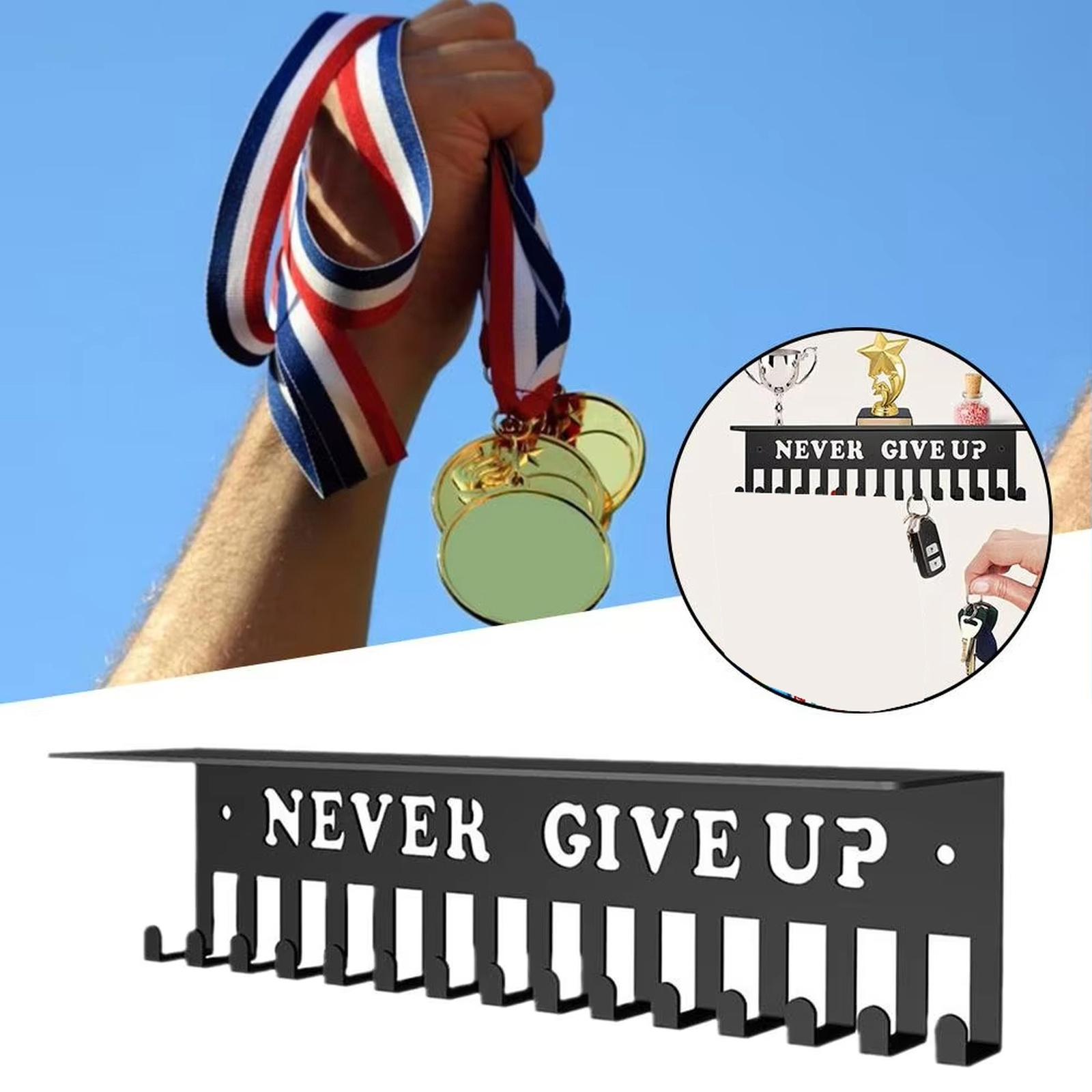 Настенный держатель из сплава для женской гимнастики футбола бега One Size чёрный 1130₽