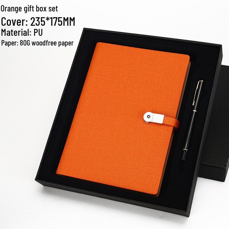 Custom Business Meeting Loose-Leaf Notebook Gift Set