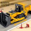 Double Headed Bulldozer Vehicle Model With Inertia Control For Kids Play And Collectors