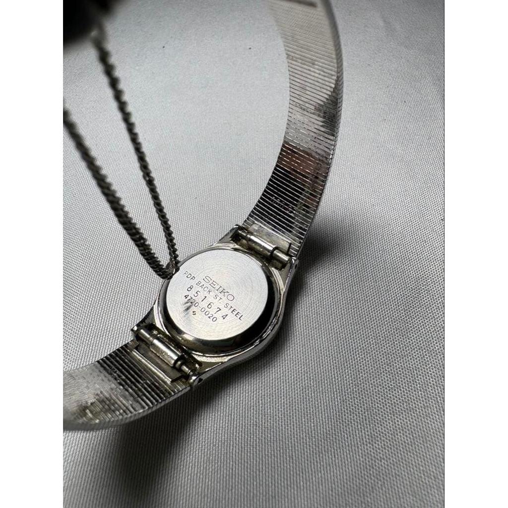 Used Good Condition SEIKO 4720-0020 Genuine Belt Quartz Ladies Watch