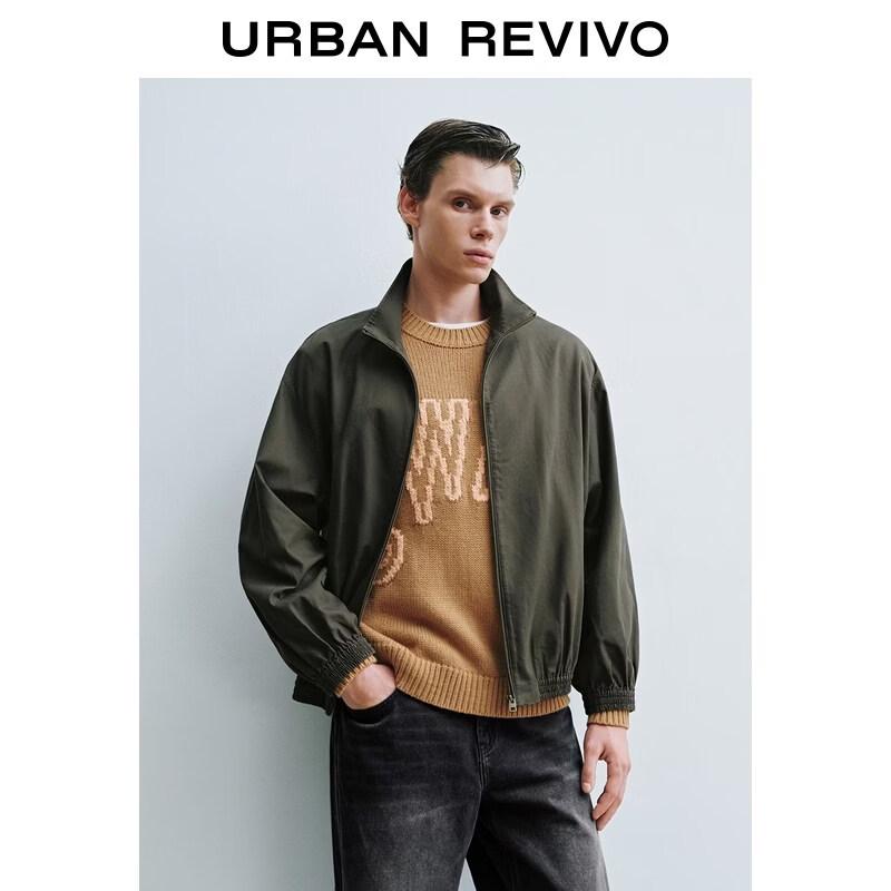 UR Men s 2026 Spring Casual Cotton Stand Collar Jacket S