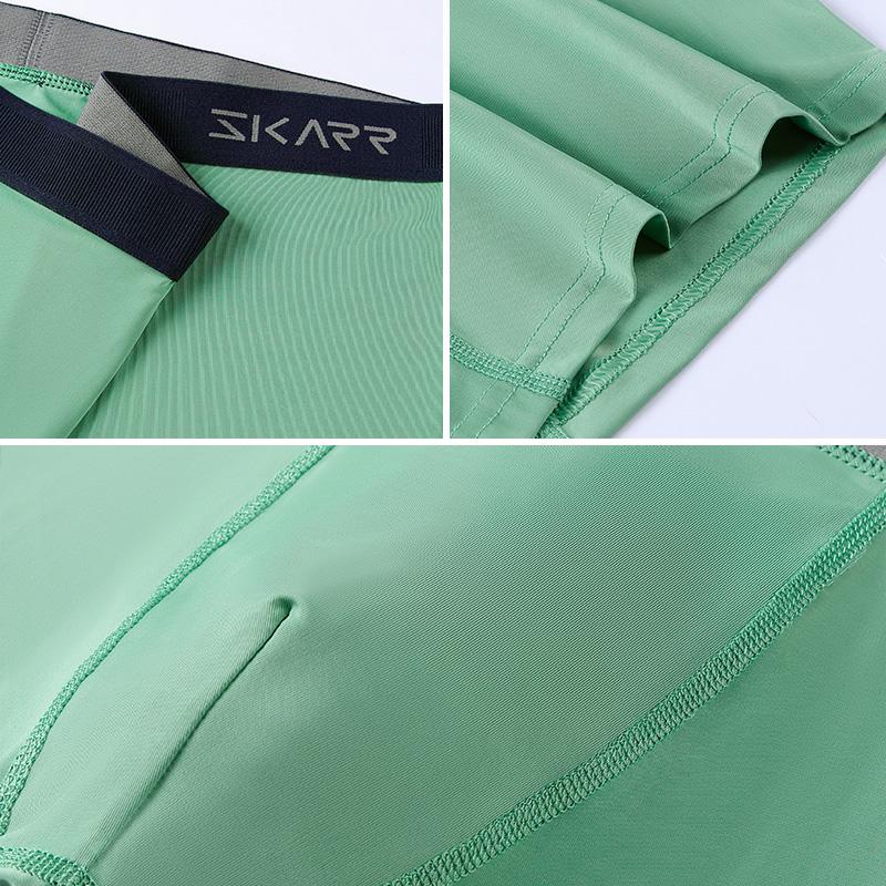 5PCs Pack 2025 Men Panties New Print Underwear Man Brand Boxer And Underpants For Homme Luxury Set Sex Polyester Shorts Slip