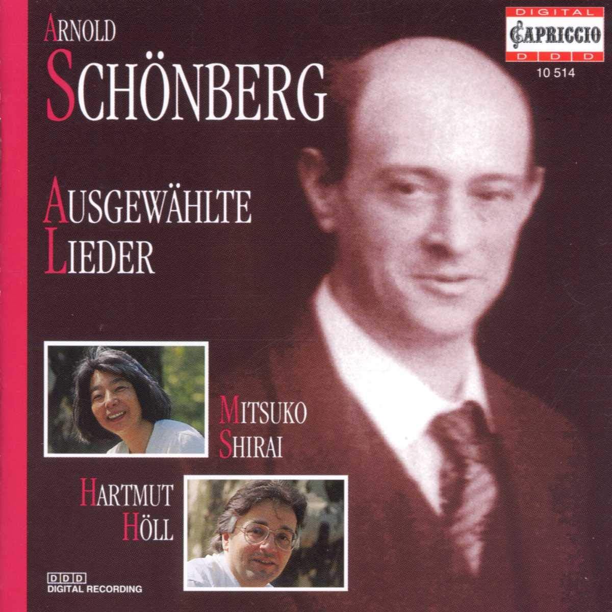 

CD MITSUKO SHIRAI - Schoenberg: Songs - Opp. 2, 3, 6, 1 10514 Japan Classical Used