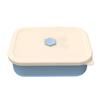 Portable Silicone Lunch Box, Food Storage Box, Portable Fruit Box, Microwaveable Food Container, No Deformation