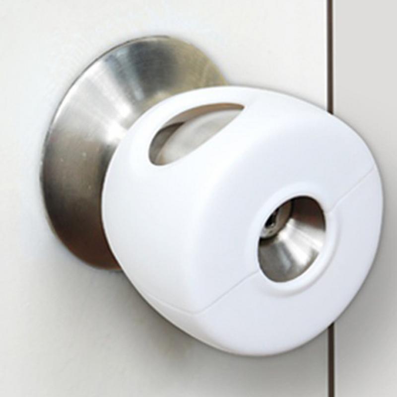 Round Ball Lock Anti-collision Cover Child Safety Doorknob Cover Room Door Handle Anti-collision Cover Doorknob Crash Protector