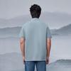 HLA Men's Cool-Feel Print Short-Sleeve Polo Shirt