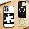 Creative puzzle   Phone Case For iPhone17,16,15,14,13,12,11 Plus,Pro Magnetic For Magsafe Wireless Charging