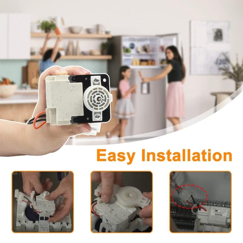 53045306 Refrigerator Evaporator Fan Motor Assembly Replacement for AP7179350 PS16660872 EAP16660872 115V 60Hz 2.8W