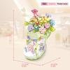 Small Particle Building Blocks Crocs Flower Set Gift for Girls