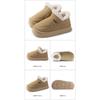 Women Winter Snow Boots Fleece Lined Thick Sole Warm Outdoor Cold Resistant Large Size