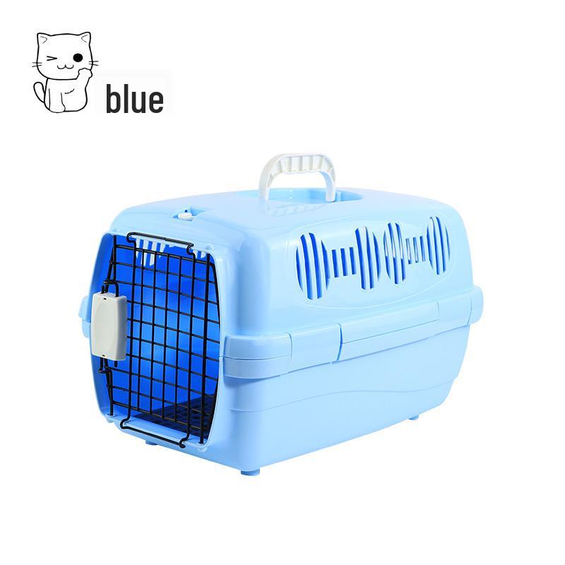 Portable Pet Travel Crate: Breathable, Handheld Carrier for Cats & Dogs