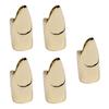 Pack of 5 Trendsetting Nail Rings Cosplay Nail Jewelry Alloy Texture Suitable for Cosplay Lovers and Party Goers