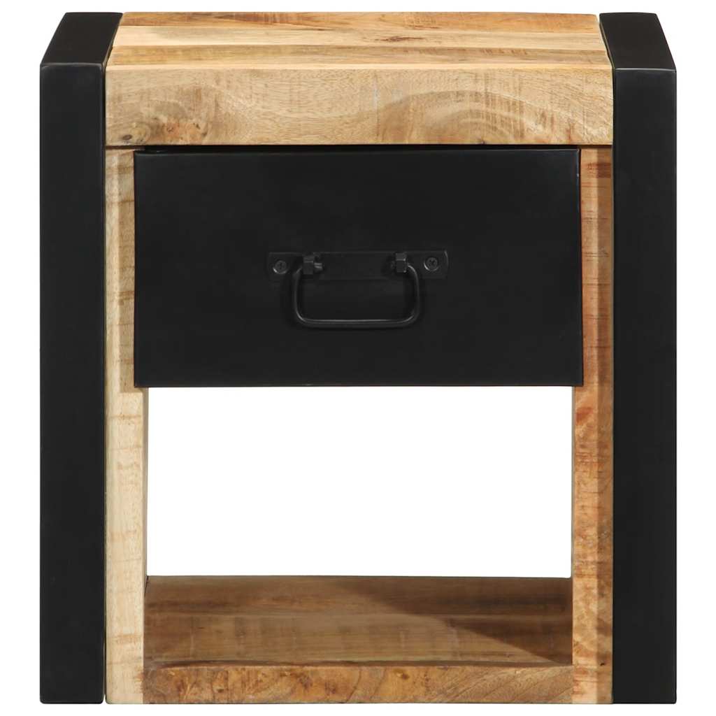 Nightstand 40 x 35 x 40 cm Rough Solid Mango Wood