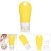 Portable Silicone Travel Bottle Set Lotion Shampoo Shower Empty Press Container 01