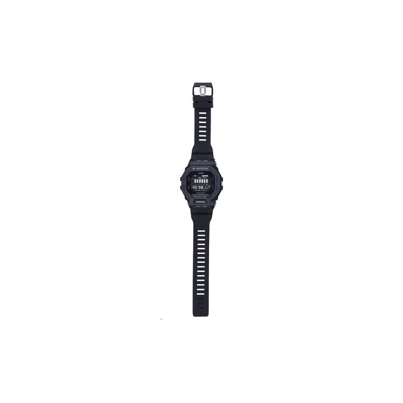 Casio G-SQUAD Series 200 Meters Waterproof Quartz Resin Strap Men's Watch Black Dial GBD-200-1DR