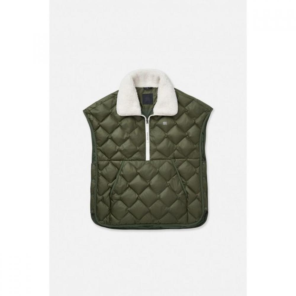 Kolon Sport Women S Soft Cape Down Tvjdw25932gkh Grayshikaki/XXX