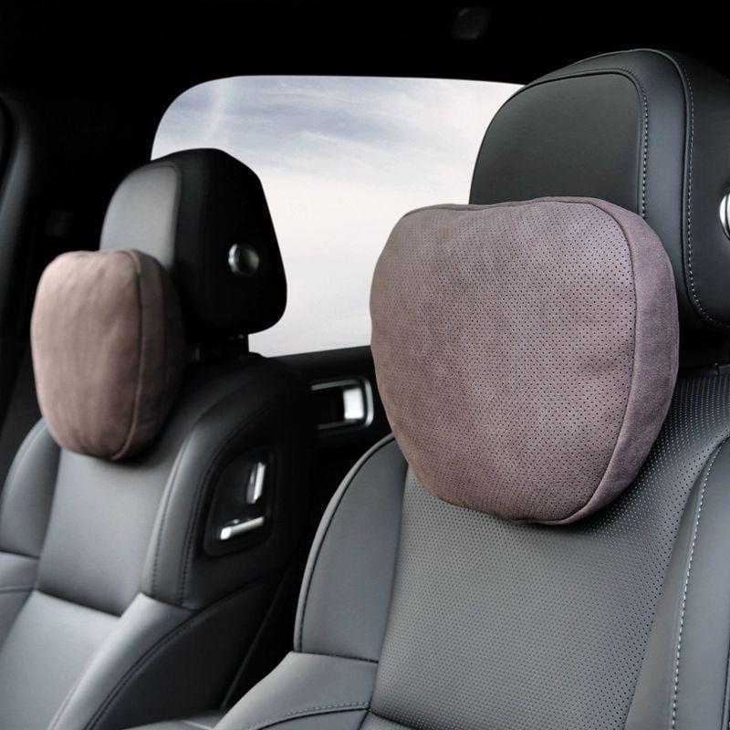 Nick Car Headrest Lumbar & Neck Support Pillow for Maybach S-Class, Mercedes, Tesla & AITO