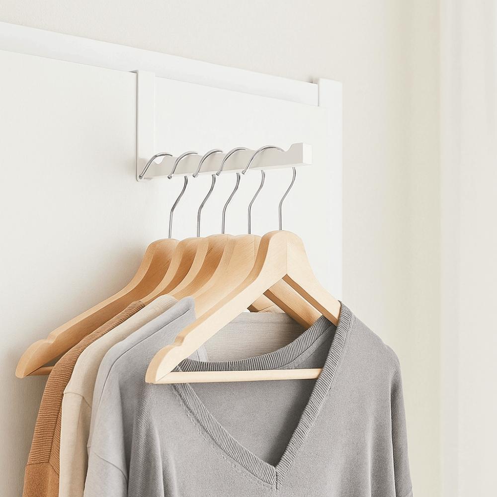 Creative Drying Laundry Rack Collapsible Hooks Door Organizer Rack  Laundry Room