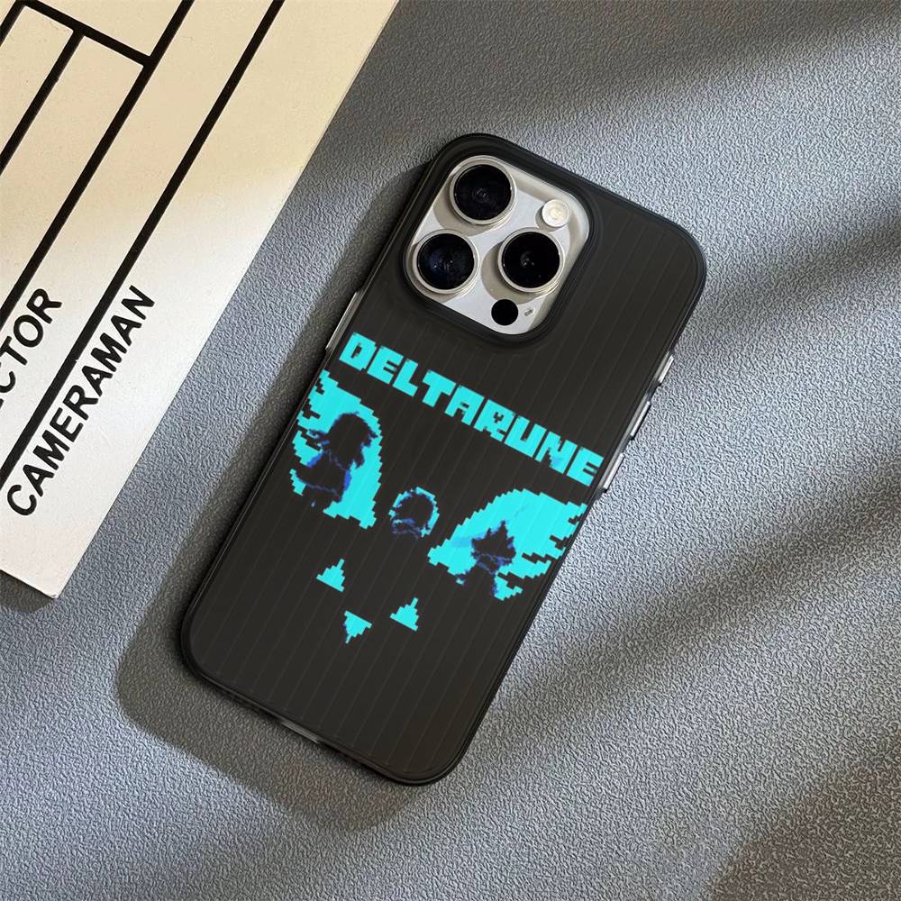 

D-Deltarune Ralsei For iPhone 17 16 15 14 13 12 11 Pro Max Plus Pro Corrugated Shockproof Matte Phone Cover iPhone 17 Air