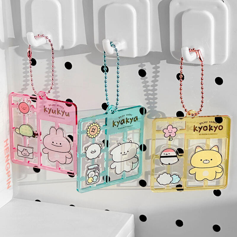 23 Kya Kya Acrylic Keyrings in 1 Box