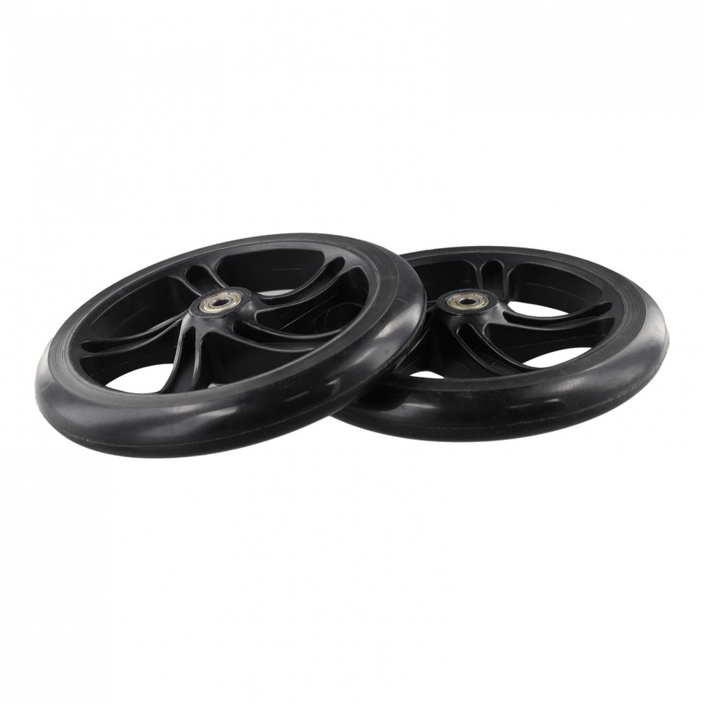 Ruote Silenziose in PU Resistenti all'Usura Pattini a Rotelle Ruota Scooter Ruota Carrello Carrello