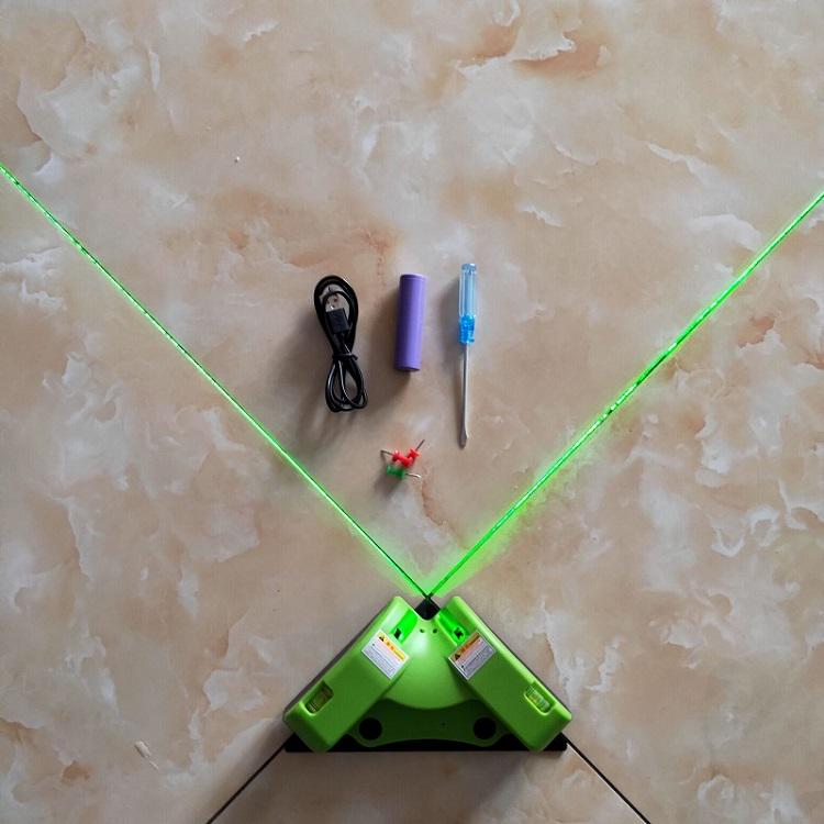 High Precision Infrared Multi-functional Laser Level 90° Right Angle Ruler