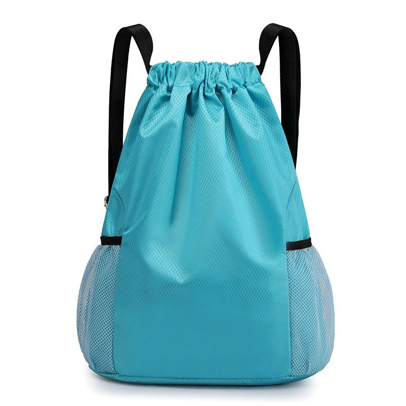 Custom Logo Drawstring Backpack for Travel, Sports, Gym, Hiking, Football & Basketball