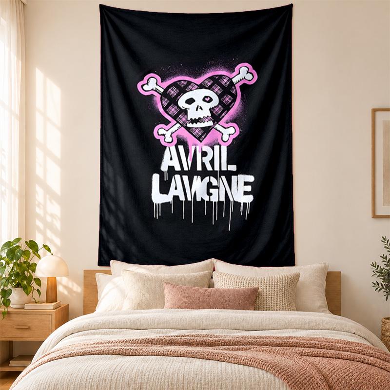 Avril Lavigne Tapestry Highquality for Decorating Living Room Bedroom Dorm Walls Ideal As Bedroom Wallart Orholiday Gift