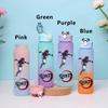 750ML Demon Slayer Cartoon Plastic Gradient Water Cup Portable Leak Proof Water Bottle Student Outdoor Sports Travel Water Cup