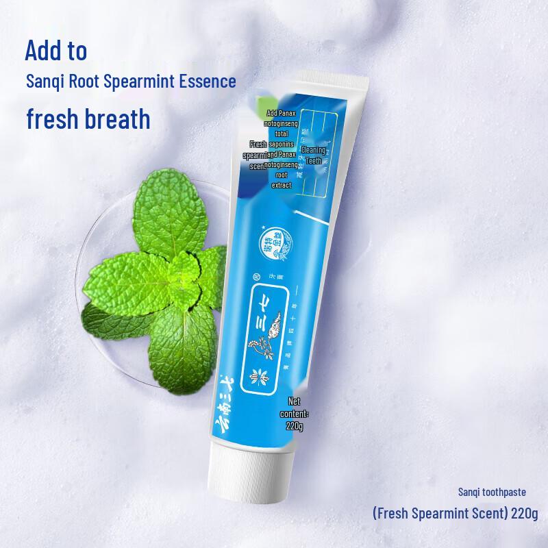 Sanqi Gum Care Fresh Spearmint Toothpaste