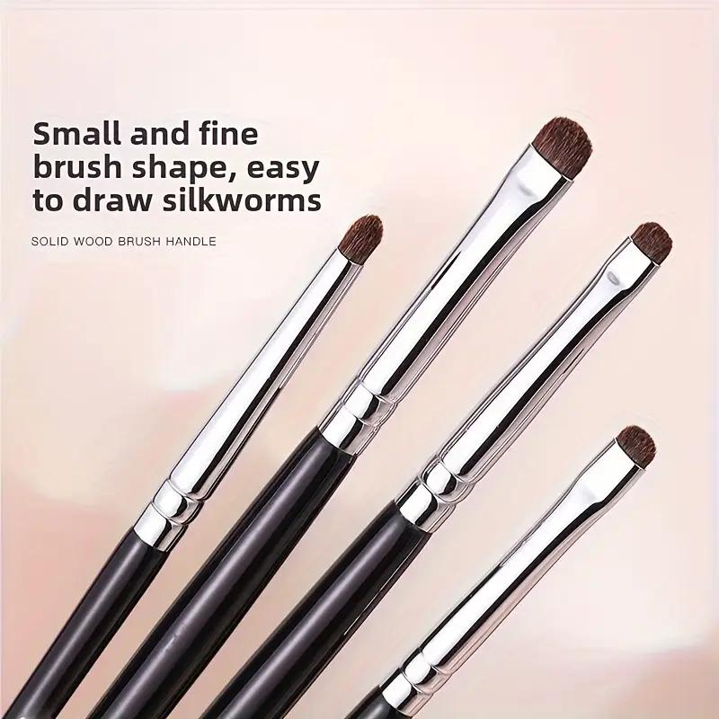 4/1PCS Eye Makeup Fine Detail Brush Eye Tip Cone Small Brightening Eyeshadow Lower Eye Silkworm Press Eyeliner Eye End