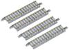 TOMIX N Gauge Straight PC Rail F Set of 4 1013 Railway Model Supplies S72.5-PC