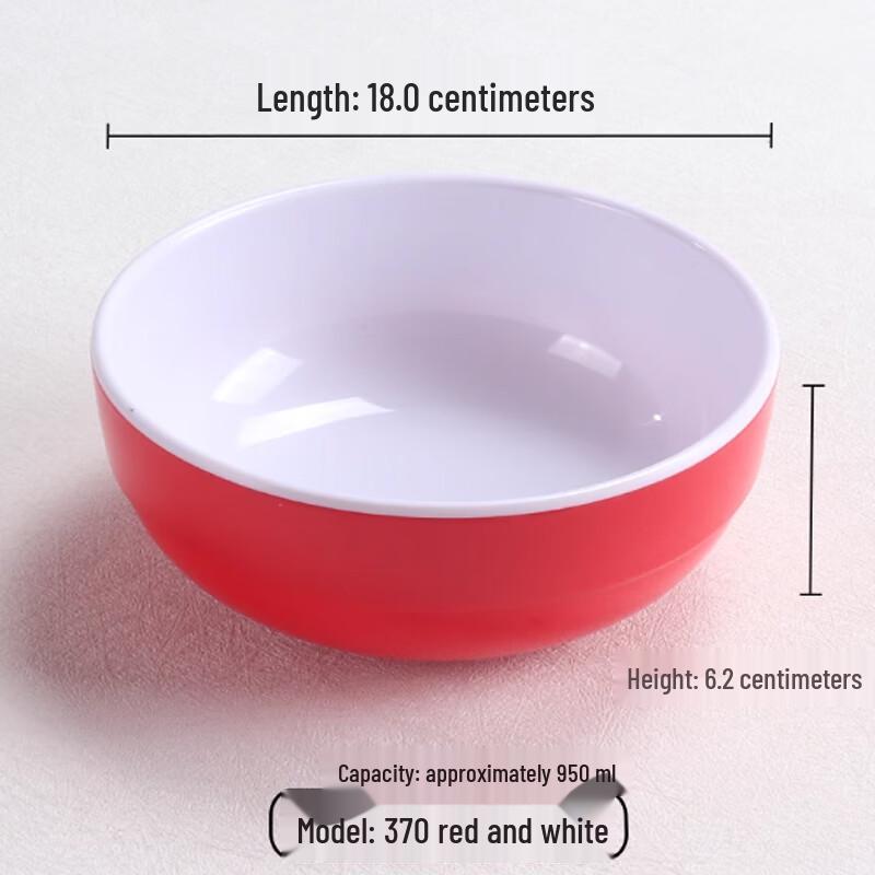 SPSR Melamine Anti-Fall Serving Bowl