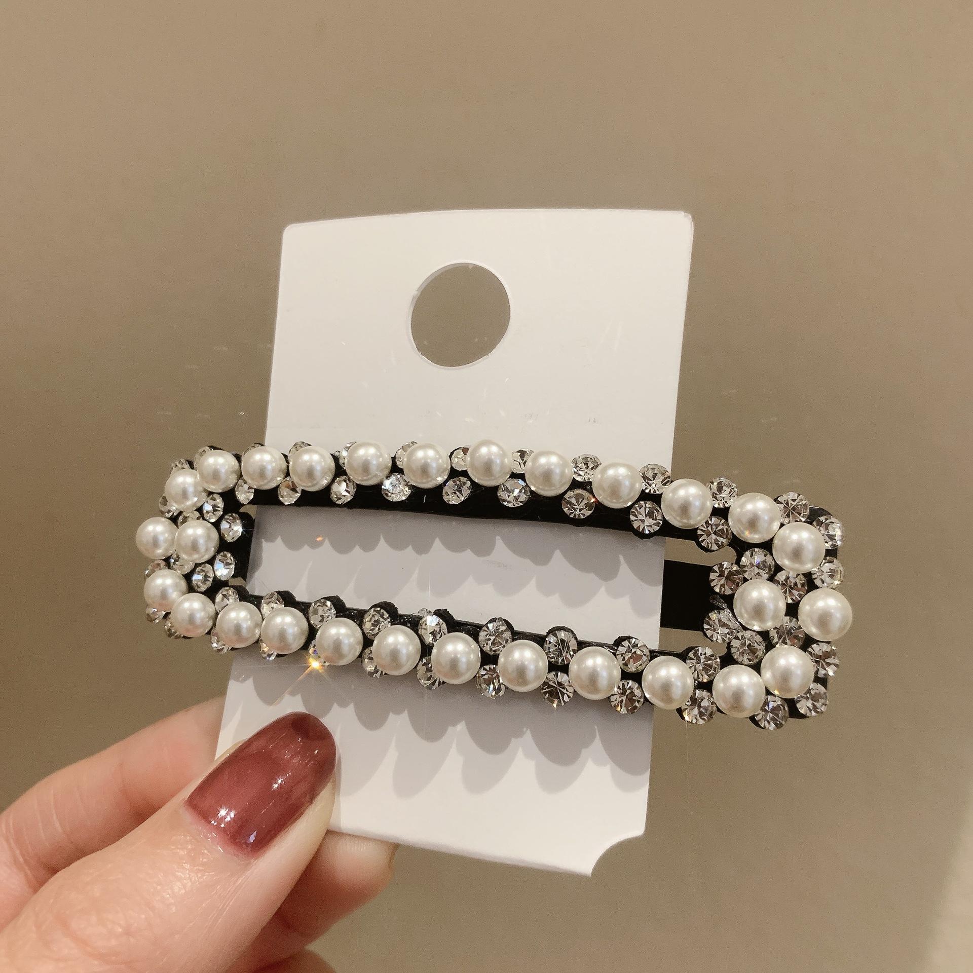 

Заколки-клипсы для волос баретты для девочек аксессуары заколки корейская летняя тиара мода косички новые Зажимы для волос ювелирные изделия жемчуг винтаж