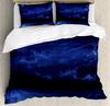 Starry Sky King Queen Duvet Cover Colorful Galaxy Bedding Set Outer Space 2/3pcs Quilt Cover Glitter Polyester Comforter Cover