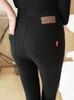 Southeast Asia Exclusive Plus Size Women's Black Elastic Skinny Pants