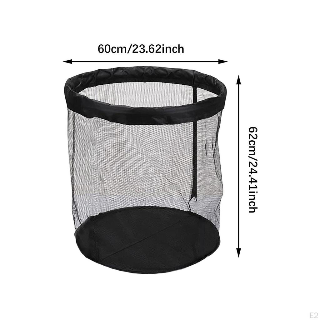 Sport Equipments Organizer Ball Holder Heavy Duty Bin Mesh Basketball Bag Storage for