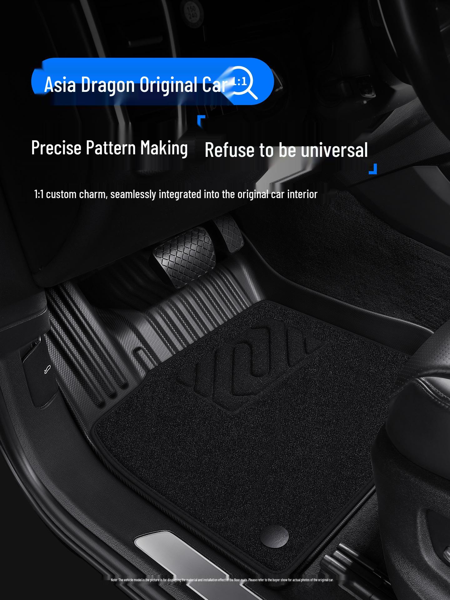 Luxury Semi-Surround Floor Mats for Toyota Avalon 2019-2025 Models Toyota Avalon / 2019-2024 Gasoline