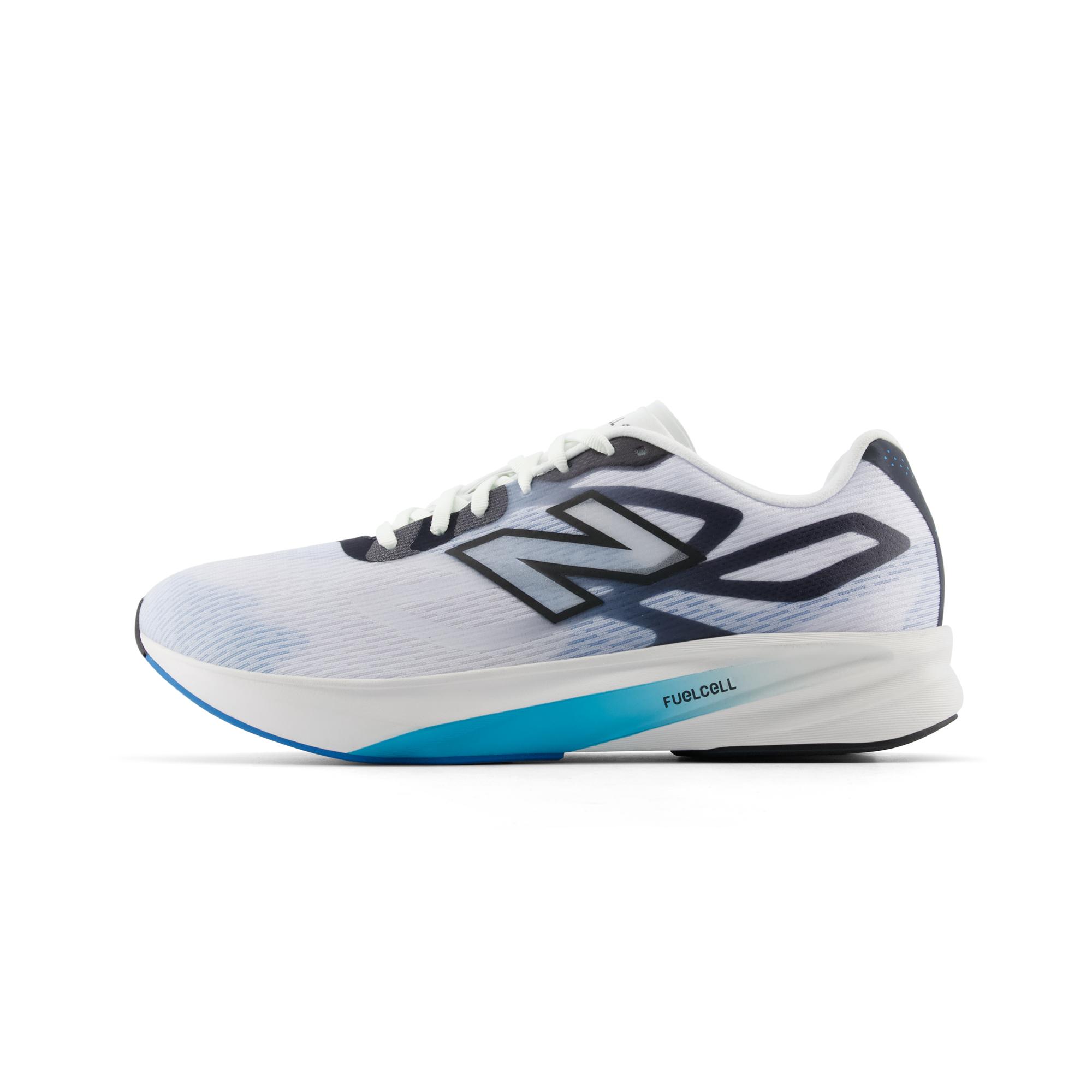 New Balance Nb Fuelcell Flite R Удобные Универсальные Беговые Кроссовки Унисекс Кроссовки Синий Белый MFLTR9V1 40