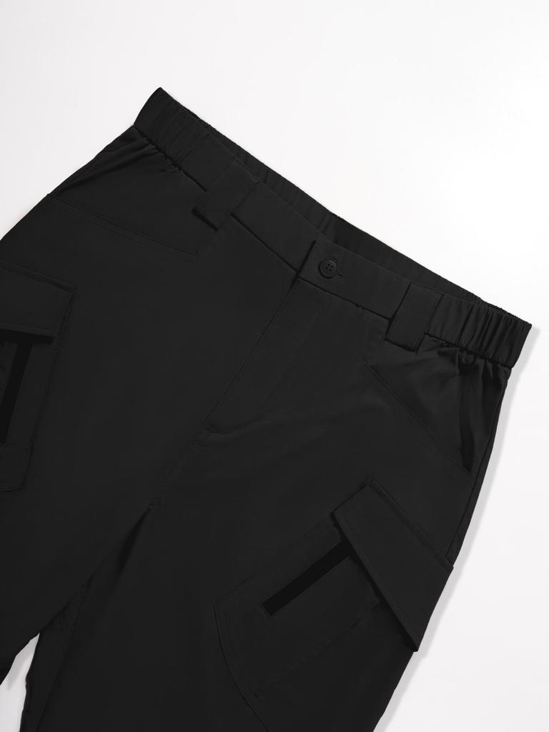 Men's Outdoor Tactical Pants - Spring/Summer Casual Workwear, Functional Straight-leg Training Pants #8725