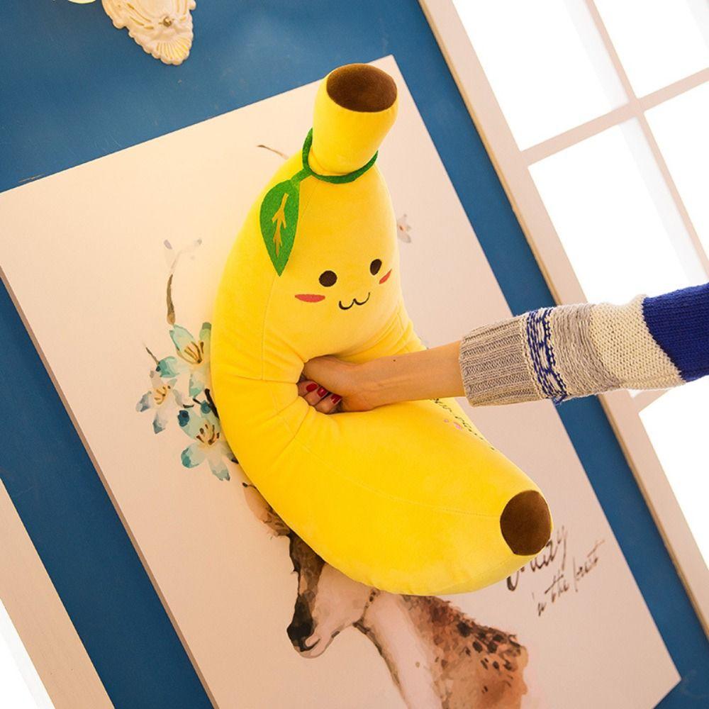 Plush Plants Stuffed Toys Banana Stuffed Toys Fruit Plush Pillow Banana Plush Toy Fruit Plush Doll