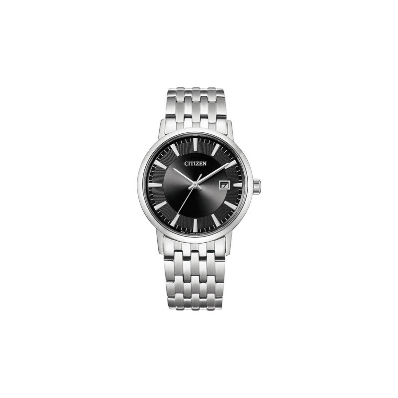 

CITIZEN Fashion and Leisure Solar Quartz Steel Strap Men s Watch Black Dial BM6770-51G чёрный