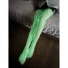 Luminous Glowing Jumpsuit Socks Stockings Fishnet Tights High Waist Fishnet Leggings Thigh Highs Stocking for Women Girl