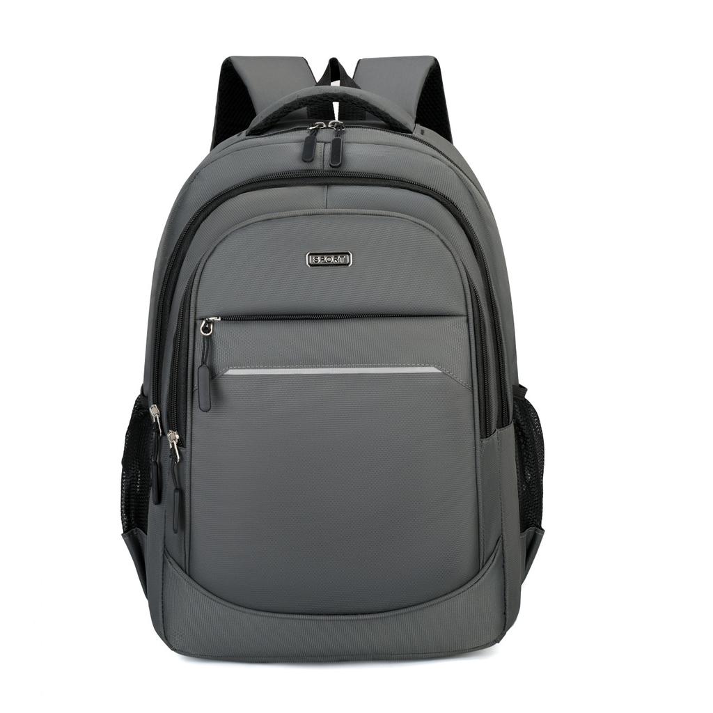 Schoolbag popular men's backpack travel dual-purpose leisure large-capacity backpack trendy versatile wear-resistant load reduction computer bag