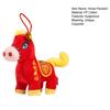 Horse Plush Ornament 2026 Year of The Horse Lucky Charm for Car & Bag Soft