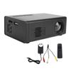 Portable Projector 1080P HD USB Movie Video Projector with HD Multimedia Interface Remote Control fo