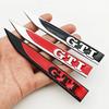 Golf 3 4 MK3 MK4 2026 Hot For VW VOLKSWAGEN 2Pcs Metal Car Sticker Logo GTI Side Fender Bumper Strip Badge Emblem For Volkswagen