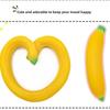 Anxiety Relief Banana Squeeze Toy Slow Rebound Simulated Banana Stress Relief Squeeze Ball Sensory Toys Stress Relief Toy