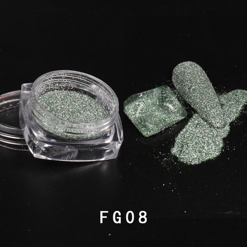 New Fashion Nail Art Reflective Broken Drill Crushing Drill High Glitter Stone Powder Nail Art Broken Drill Powder Flash Bouncing Micro-Drill Powder